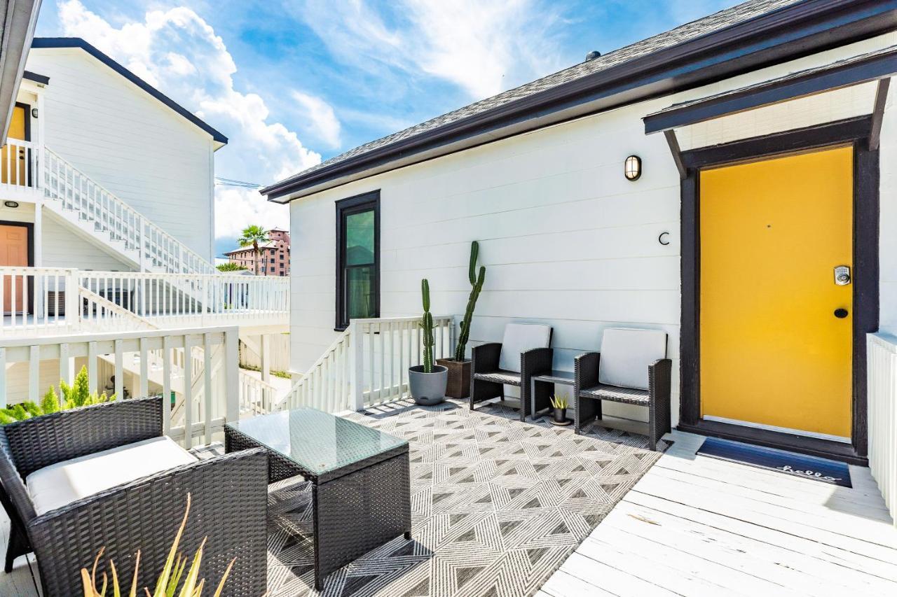Soleil House - Unit C Villa Galveston Kültér fotó